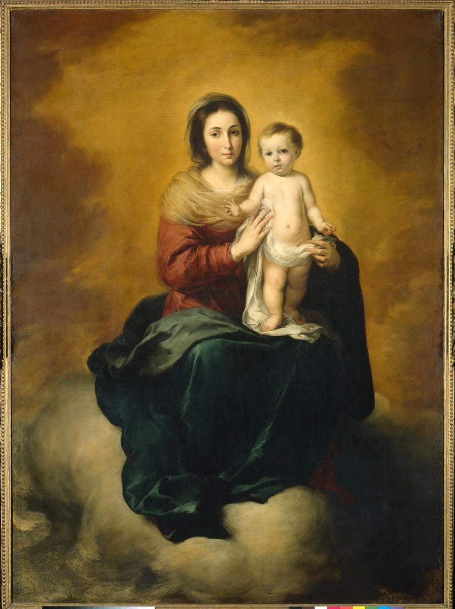 Bartolomé Esteban Murillo - 276, Madonna col Bambino, Rijksmuseum, Amsterdam